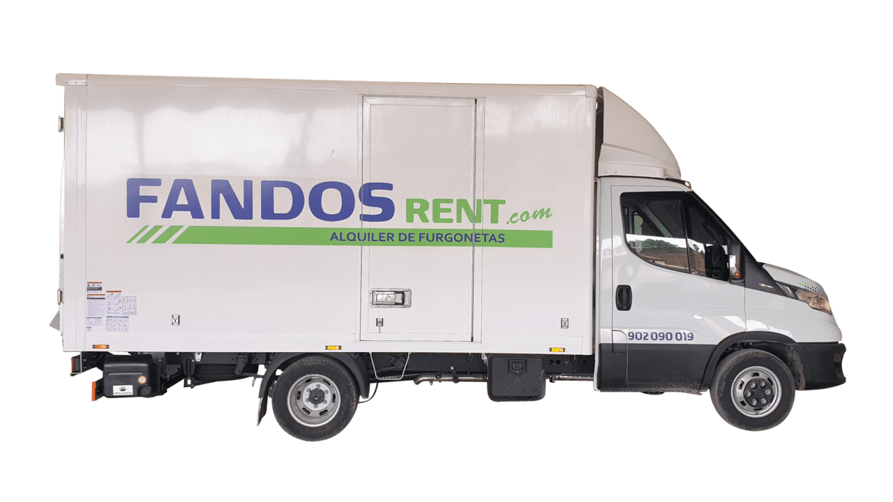 Furgonetas M Caja Paquetera Con Trampilla Elevadora Fandos Rent