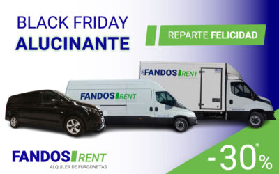 ALUCINA con el Black Friday en furgonetas de FANDOS Rent